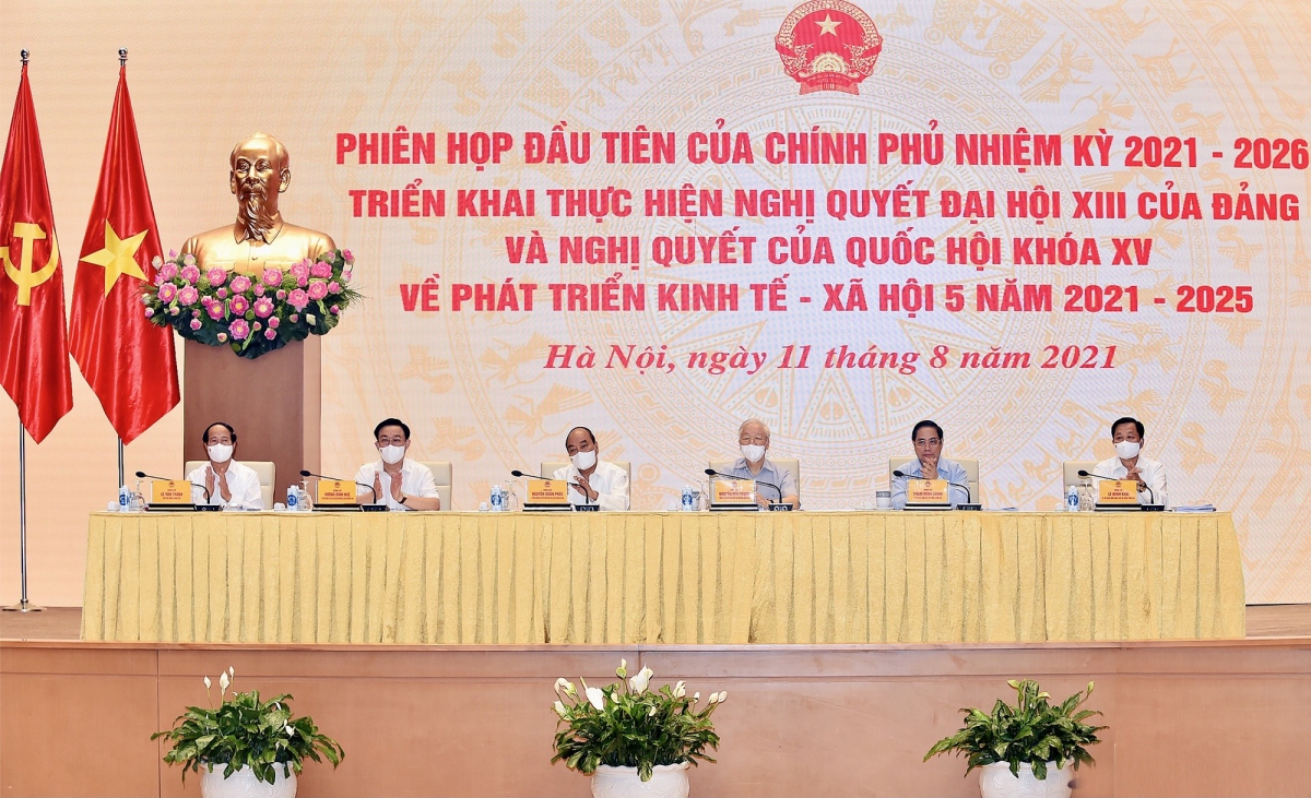 Phi&amp;ecirc;n họp đầu ti&amp;ecirc;n của Ch&amp;iacute;nh phủ kh&amp;oacute;a XV