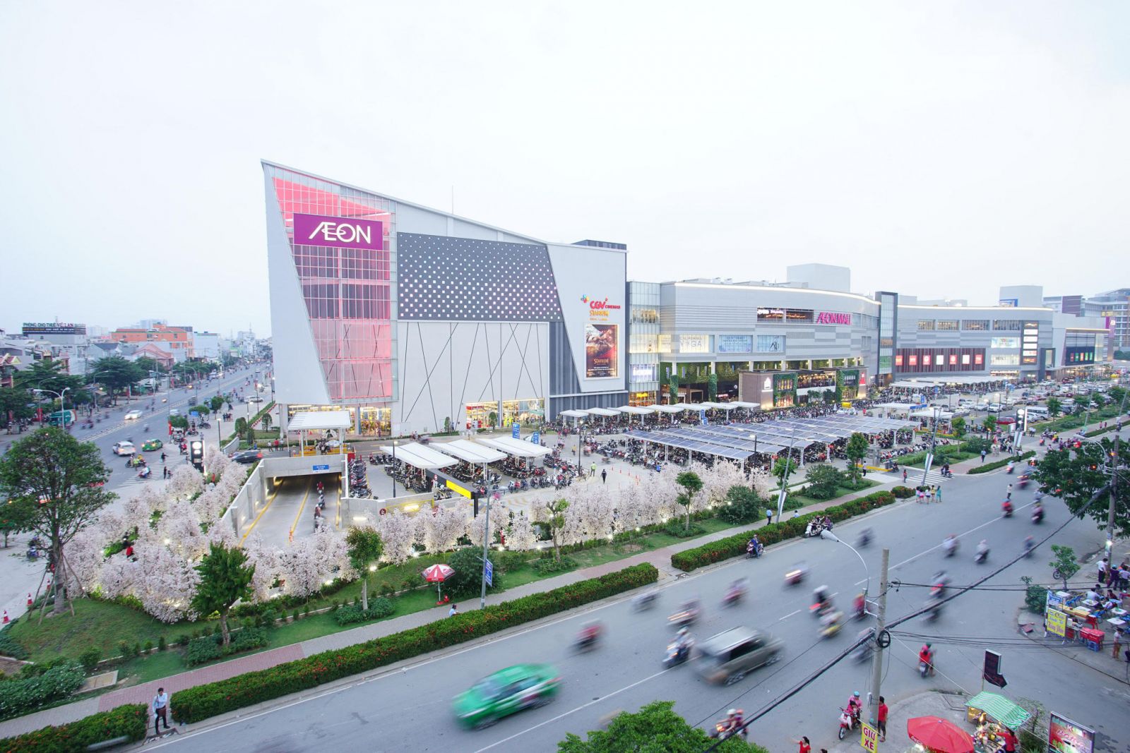 Aeon Mall B&amp;igrave;nh T&amp;acirc;n đẩy gi&amp;aacute; bất động sản Khu T&amp;ecirc;n Lửa gia tăng. (Ảnh: Aeon Mall)