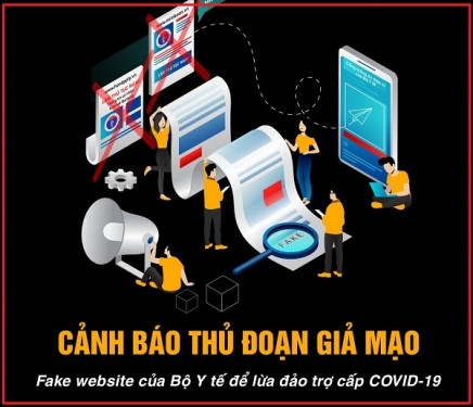 Những chiêu trò lừa đảo trợ cấp Covid-19 để chiếm đoạt tiền