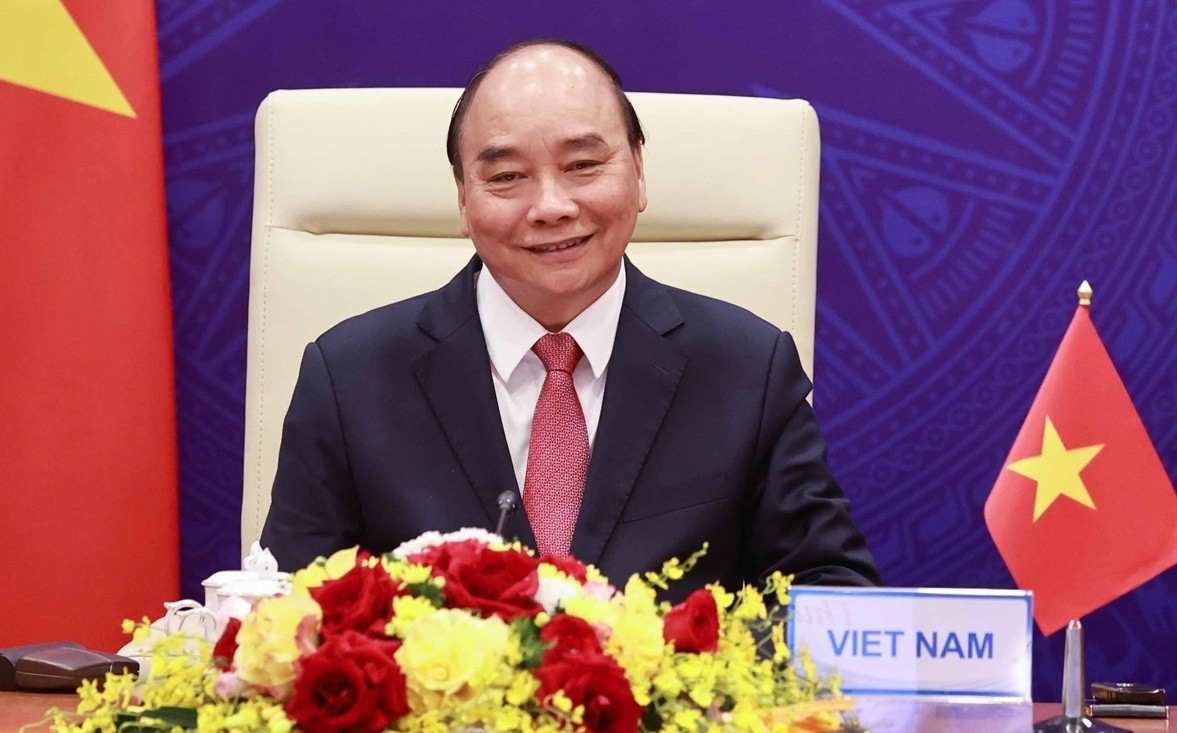 Chủ tịch nước Nguyễn Xu&amp;acirc;n Ph&amp;uacute;c gửi Th&amp;ocirc;ng điệp ch&amp;agrave;o mừng đến Đại hội đồng AIPA 42. (Nguồn: TTXVN)