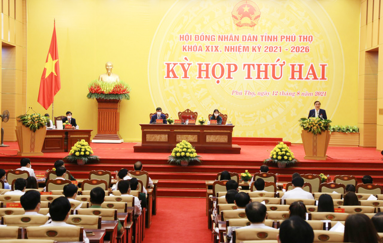 Kỳ họp thứ Hai kh&amp;oacute;a XIX HĐND tỉnh Ph&amp;uacute; Thọ đ&amp;atilde; th&amp;ocirc;ng qua Nghị quyết về ph&amp;aacute;t triển kinh tế- x&amp;atilde; hội 5 năm 2021- 2025