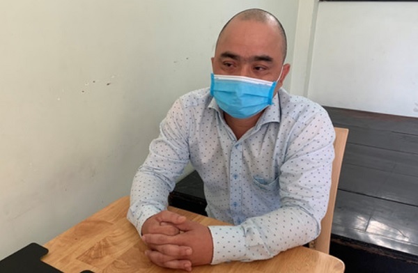 Đối tượng Nguyễn Đ&amp;igrave;nh Qu&amp;yacute; tại Cơ quan C&amp;ocirc;ng an
