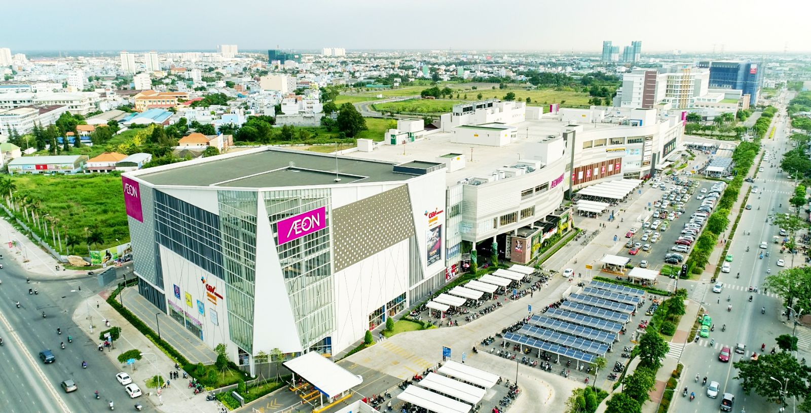 Moonlight Centre Point nằm gần kề đại si&amp;ecirc;u thị Aeon Mall B&amp;igrave;nh T&amp;acirc;n. Ảnh: Hưng Thịnh Land