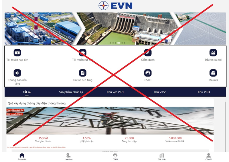 Trang web giả mạo