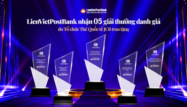 LienVietPostBank được vinh danh 5 hạng mục danh giá của Tổ chức Thẻ quốc tế