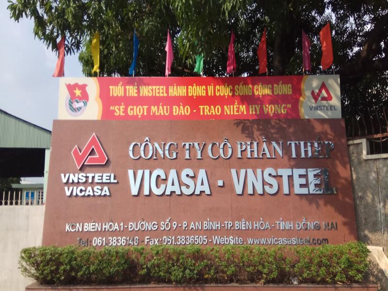 Phạt Th&amp;eacute;p VICASA - VNSTEEL do sai phạm về thuế