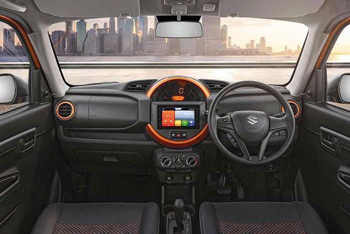 Kh&amp;ocirc;ng gian Suzuki S-Presso 2022 được thiết kế nội thất 4 chỗ ngồi