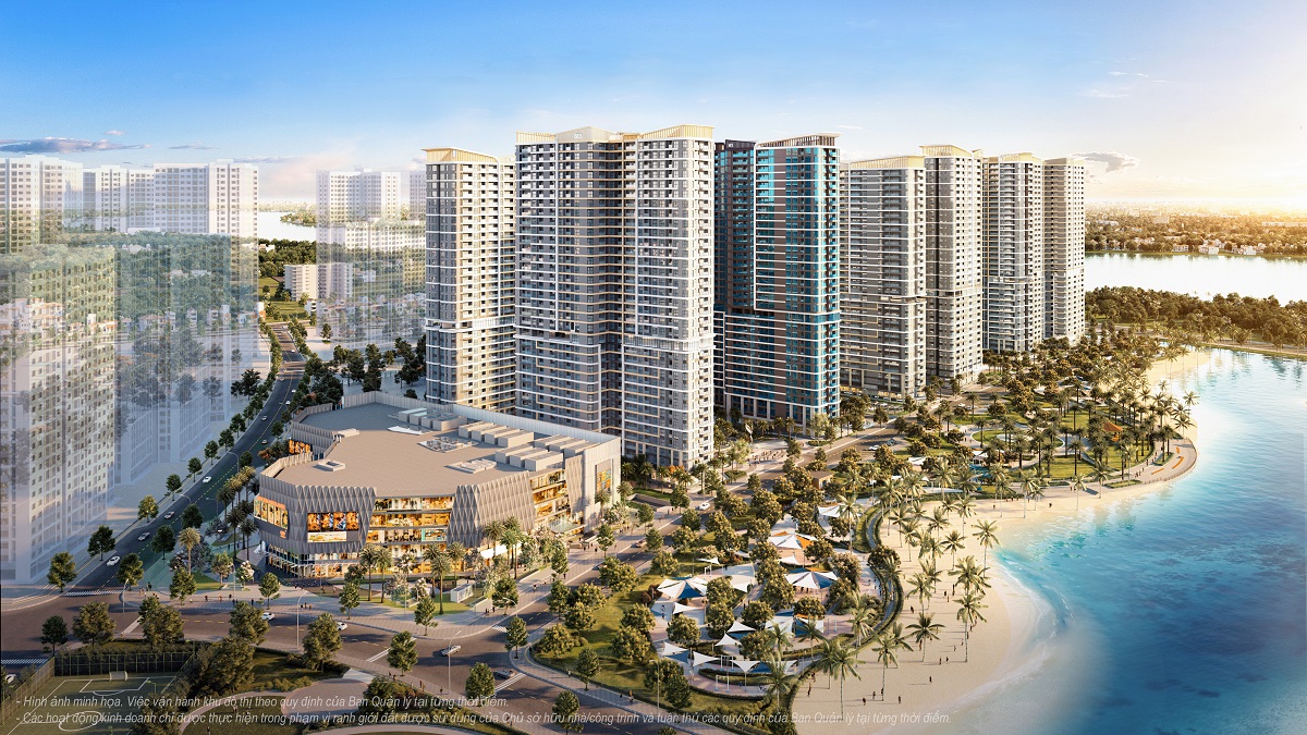 The Beverly nằm kế cận TTTM Vincom Mega Mall sầm uất