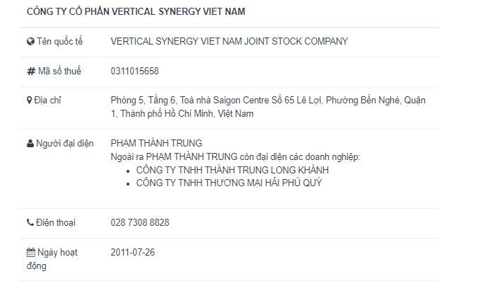 BIDV rao b&amp;aacute;n khoản nợ h&amp;agrave;ng trăm tỷ của Vertical Synergy Viet Nam