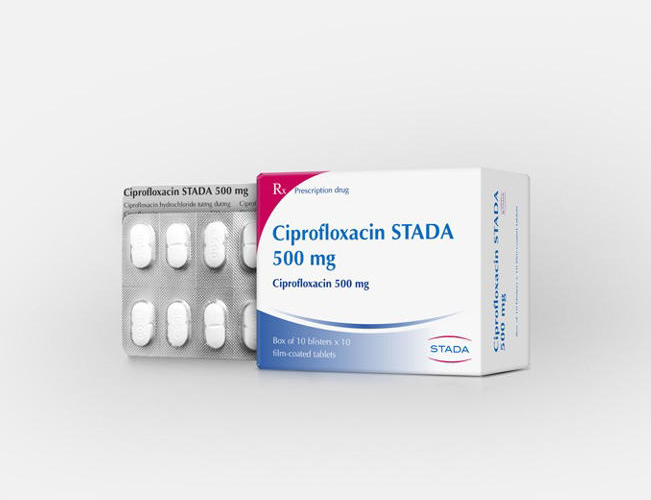 thuốc Ciprofloxacin STADA 500 mg thuốc Ciprofloxacin STADA 500 mg