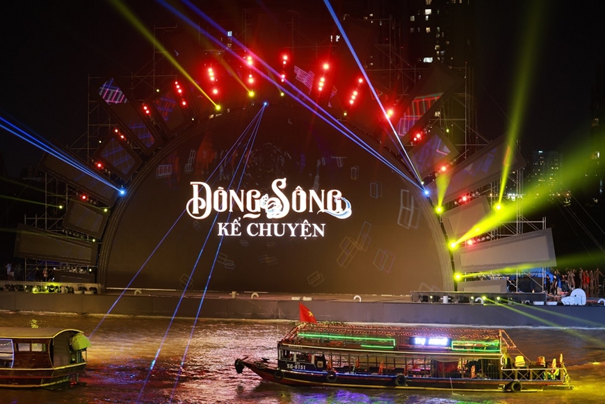 Chương tr&amp;igrave;nh nghệ thuật &amp;ldquo;D&amp;ograve;ng s&amp;ocirc;ng kể chuyện&amp;rdquo; Ảnh: BTC