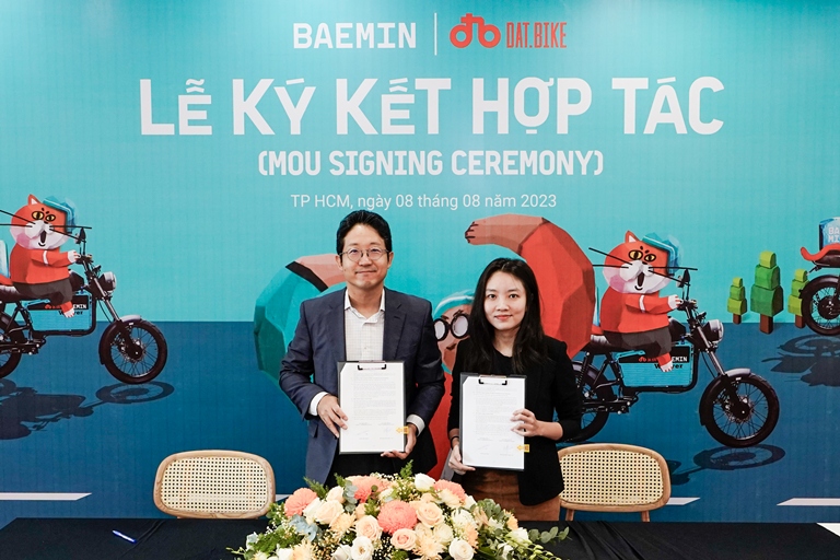 Ảnh minh họaĐại diện BAEMIN v&amp;agrave; Dat Bike k&amp;yacute; kết Hợp đồng Hợp t&amp;aacute;c v&amp;agrave; MOU th&amp;agrave;nh c&amp;ocirc;ng