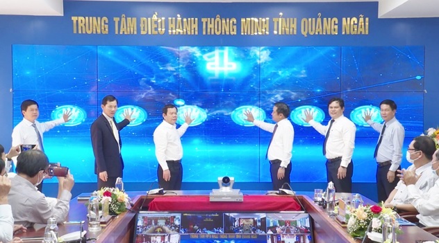 Trung t&amp;acirc;m điều h&amp;agrave;nh th&amp;ocirc;ng minh tỉnh Quảng Ng&amp;atilde;i được đưa v&amp;agrave;o hoạt động năm 2022