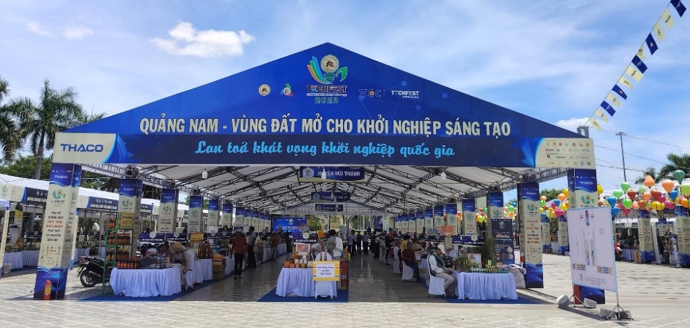 Ng&amp;agrave;y hội Khởi nghiệp s&amp;aacute;ng tạo tỉnh Quảng Nam lần thứ 4 tư - 2023 được tổ chức tại Quảng trường 24/3, tr&amp;ecirc;n đường H&amp;ugrave;ng Vương (TP Tam Kỳ)
