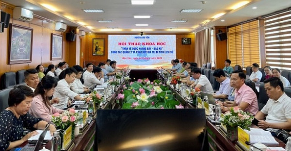 Lào Cai: UBND huyện Bảo Yên tổ chức Hội thảo khoa học “Thần vệ quốc Hoàng Bẩy - Bảo Hà”