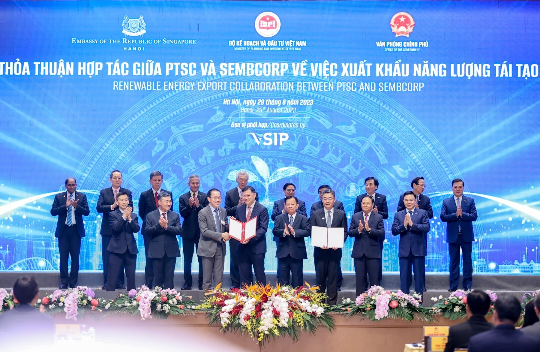 Li&amp;ecirc;n danh PTSC-Sembcorp đ&amp;oacute;n nhận giấy ph&amp;eacute;p khảo s&amp;aacute;t c&amp;aacute;c dự &amp;aacute;n năng lượng t&amp;aacute;i tạo ngo&amp;agrave;i khơi