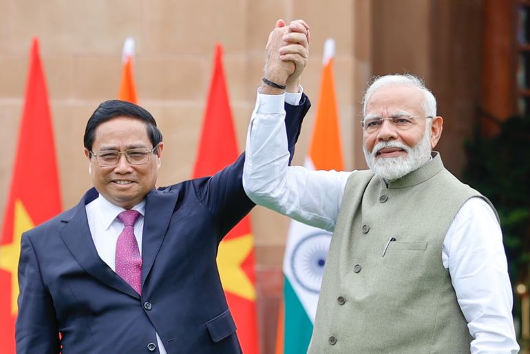 Thủ tướng Phạm Minh Ch&amp;iacute;nh v&amp;agrave; Thủ tướng Ấn Độ Narendra Modi