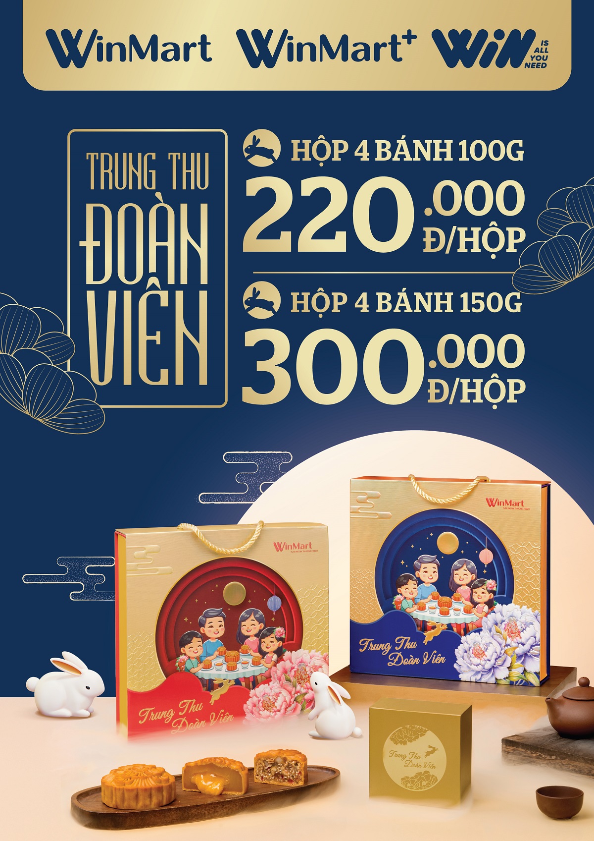 Ra mắt thị trường b&amp;aacute;nh trung thu WinMart 2024