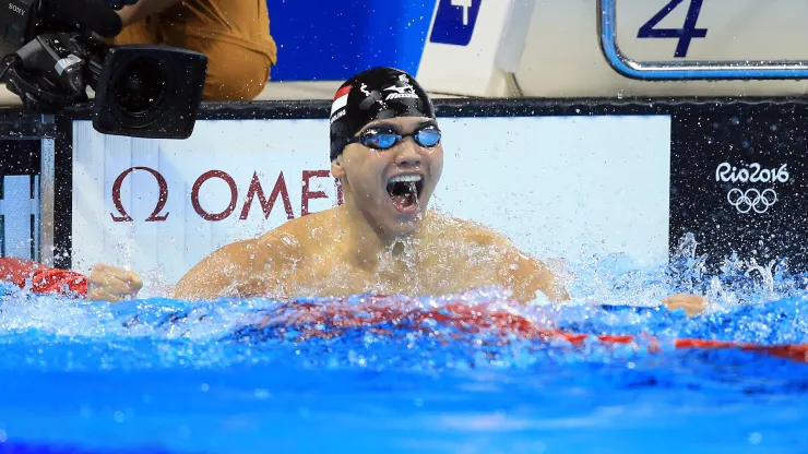 Joseph Schooling của Singapore gi&amp;agrave;nh huy chương v&amp;agrave;ng ở nội dung chung kết bơi bướm 100m nam tại Olympic Rio 2016