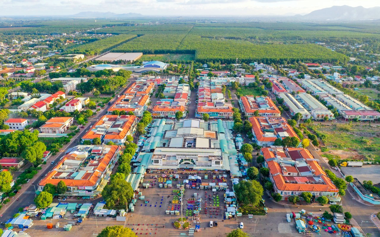 Khu Trung t&amp;acirc;m thương mại Thị trấn Ng&amp;atilde;i Giao - Huyện Ch&amp;acirc;u Đức.