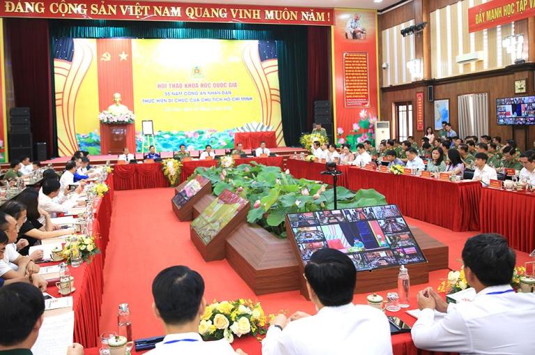 Ảnh minh họa Hội thảo khoa học quốc gia &amp;ldquo;55 năm C&amp;ocirc;ng an nh&amp;acirc;n d&amp;acirc;n thực hiện Di ch&amp;uacute;c của Chủ tịch Hồ Ch&amp;iacute; Minh&amp;rdquo;