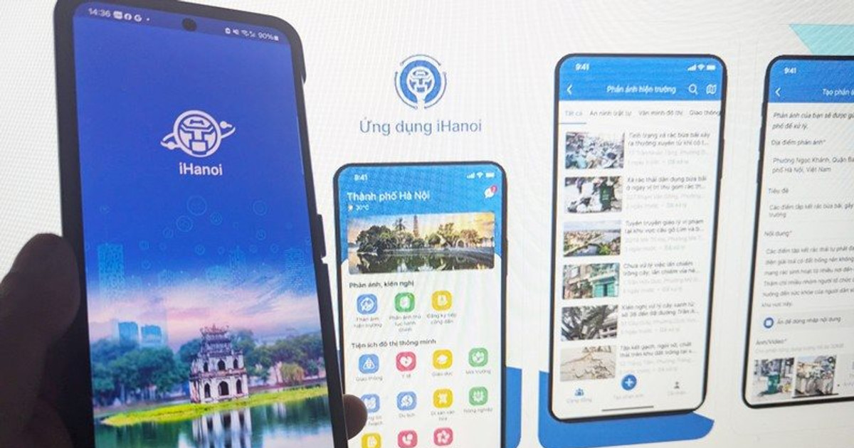 Hơn 545.000 người d&amp;acirc;n đ&amp;atilde; tiếp cận, sử dụng ứng dụng iHanoi