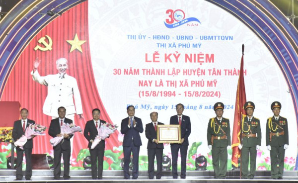 Phú Mỹ (Bà Rịa- Vũng Tàu): Sức sống trẻ của trung tâm kinh tế cảng biển khu vực Đông Nam Bộ