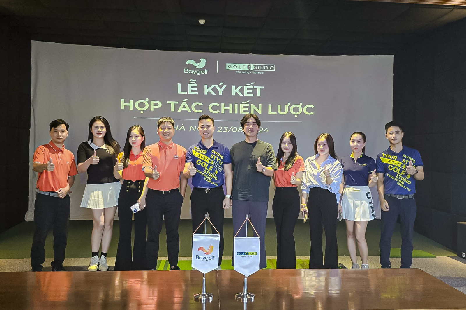 Baygolf v&amp;agrave; Golf 1 Studio k&amp;yacute; kết hợp t&amp;aacute;c chiến lược