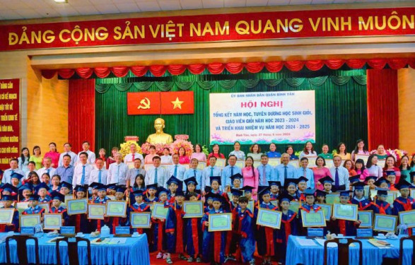 Ngành giáo dục và đào tạo quận Bình Tân (TP.HCM): Tích cực đổi mới, nỗ lực vươn lên