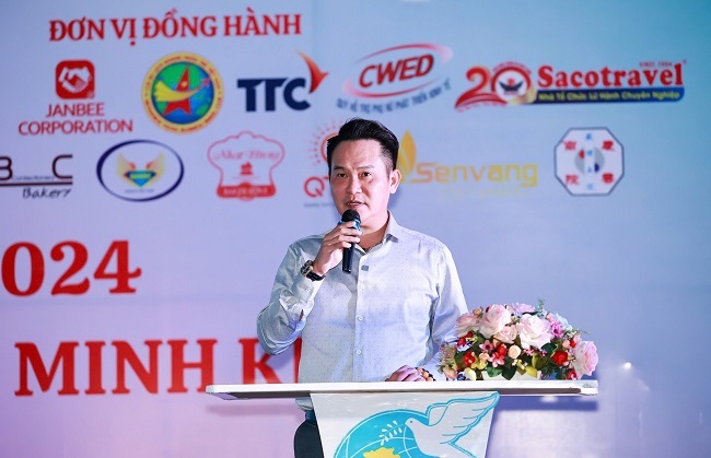 Anh Đặng Hồng Anh ph&amp;aacute;t biểu tại chương tr&amp;igrave;nh