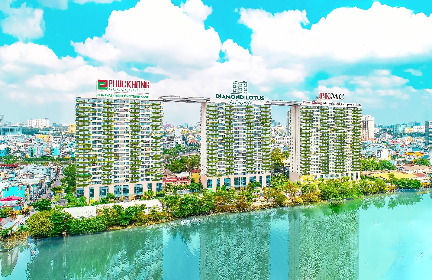 Diamond Lotus Riverside &amp;ndash; một sản phẩm ti&amp;ecirc;u biểu được PKC t&amp;acirc;m huyết thực hiện theo c&amp;aacute;c ti&amp;ecirc;u chuẩn c&amp;ocirc;ng tr&amp;igrave;nh xanh chuẩn mực