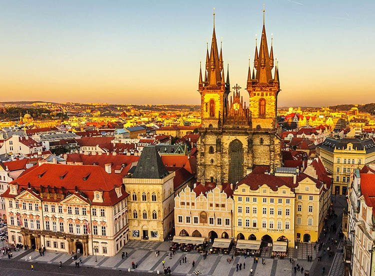 Thủ đ&amp;ocirc; Praha của Cộng h&amp;ograve;a S&amp;eacute;c g&amp;oacute;p mặt tại vị tr&amp;iacute; thứ 7 trong danh s&amp;aacute;ch