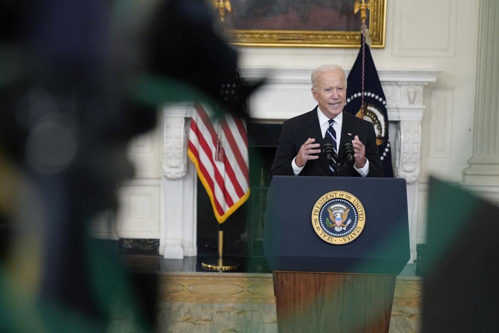 Tổng thống Biden ph&amp;aacute;t biểu tại Nh&amp;agrave; Trắng h&amp;ocirc;m thứ năm