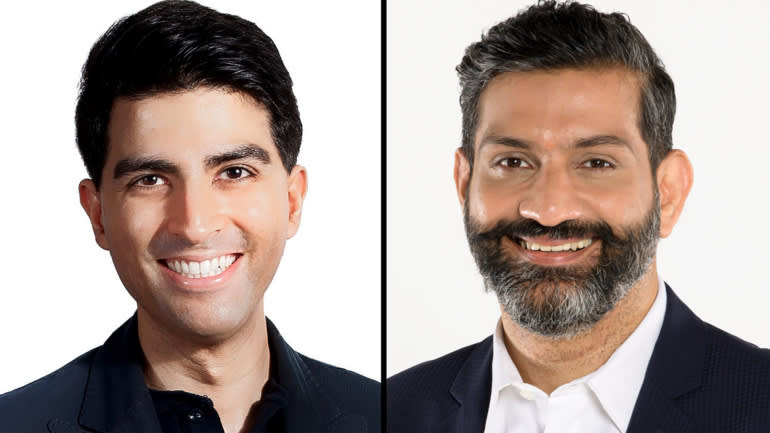 Vishal Harnal, tr&amp;aacute;i, v&amp;agrave; Amit Anand. (Ảnh do 500 Startups and Jungle Ventures cung cấp)