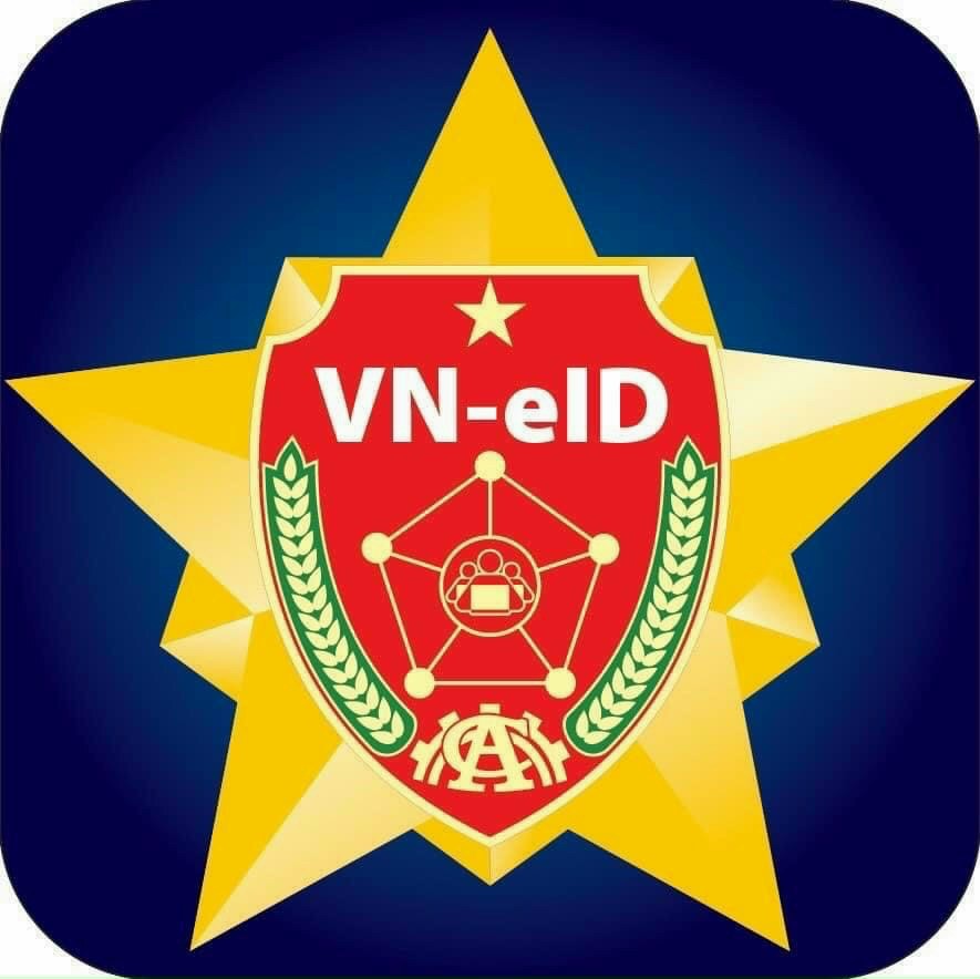 Biểu tượng của ứng dụng VNEID tr&amp;ecirc;n điện thoại