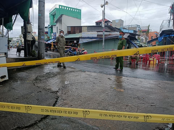 Khu vực phong toả tại phường An Thới
