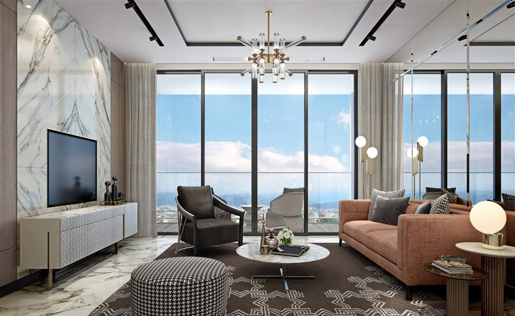 Căn hộ The Platinum được b&amp;agrave;n giao full nội thất với 3 mẫu thiết kế sang trọng