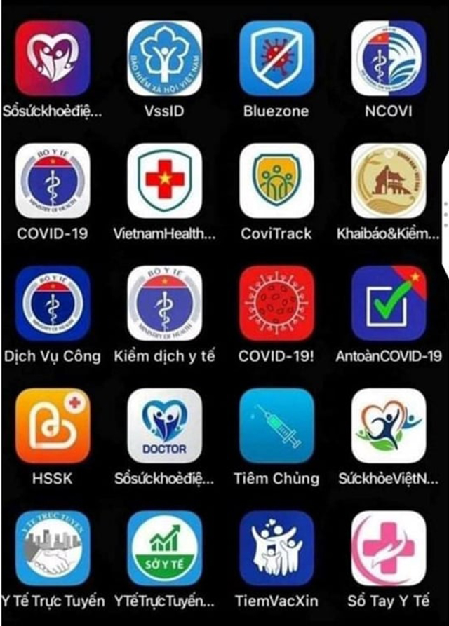 Có quá nhiều phần mềm ứng dụng mã QR khiến người dân lúng túng. Có quá nhiều phần mềm ứng dụng mã QR khiến người dân lúng túng.