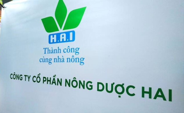 Đình chỉ giao dịch cổ phiếu HAI của Nông dược HAI