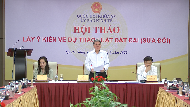 Ph&amp;oacute; Chủ tịch Quốc hội Nguyễn Đức Hải dự v&amp;agrave; ph&amp;aacute;t biểu chỉ đạo hội thảo