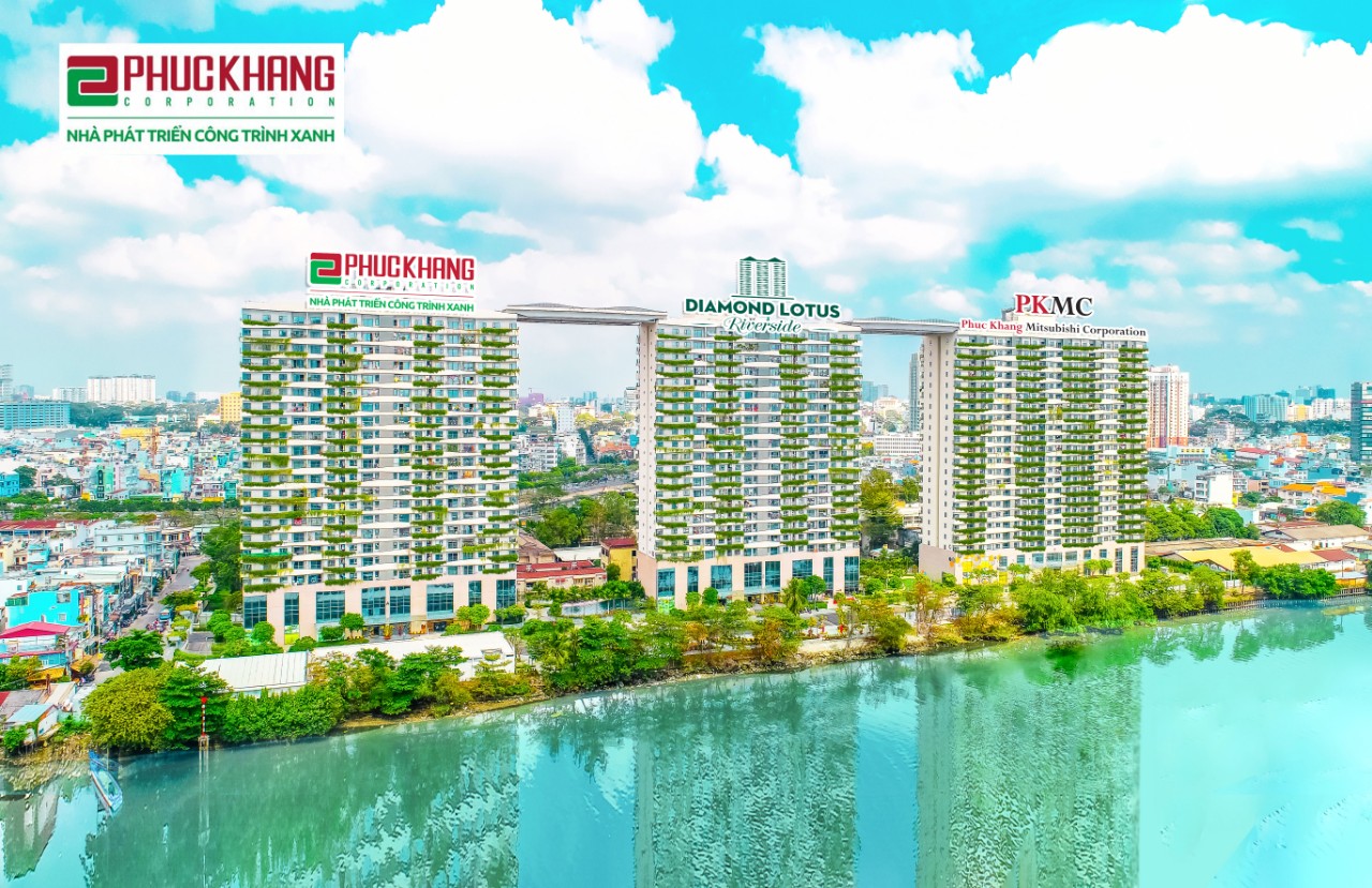 Chung cư cao cấp Diamond Lotus Riverside Top 5 dự &amp;aacute;n c&amp;ocirc;ng tr&amp;igrave;nh xanh th&amp;ocirc;ng minh tốt nhất năm 2021 đ&amp;atilde; được Hội đồng CTX Việt Nam (VGBC) trao chứng nhận Lotus Provisional Certification