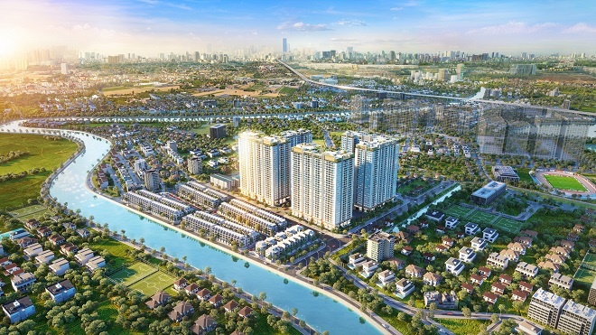 Hanoi Melody Residences sở hữu vị tr&amp;iacute; đắc địa &amp;ldquo;cận giang, cận thị, cận lộ&amp;rdquo;