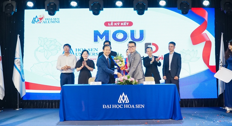 HSU k&amp;yacute; kết hợp t&amp;aacute;c với C&amp;ocirc;ng ty Di động Việt