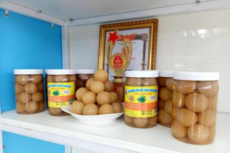 Sản phẩm chanh muối Hải Phượng (huyện Giồng Tr&amp;ocirc;m) đạt chuẩn OCOP 4 sao - Ảnh: Chương tr&amp;igrave;nh OCOP tỉnh Bến Tre