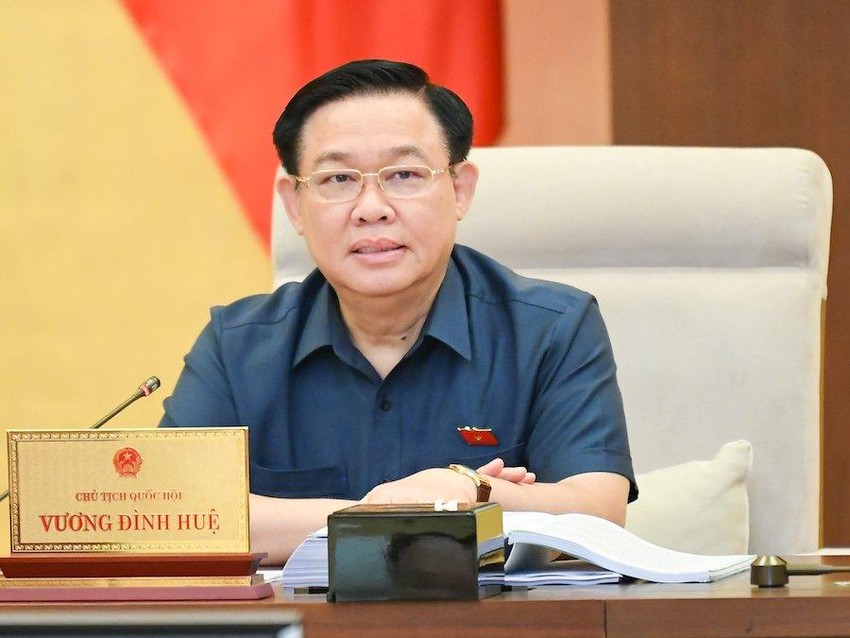 Chủ tịch Quốc hội Vương Đ&amp;igrave;nh Huệ