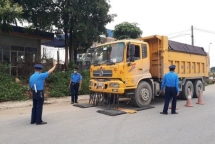 Thanh Hóa: Xử phạt 3 nghìn trường hợp vi phạm tải trọng với số tiền 7,4 tỷ đồng