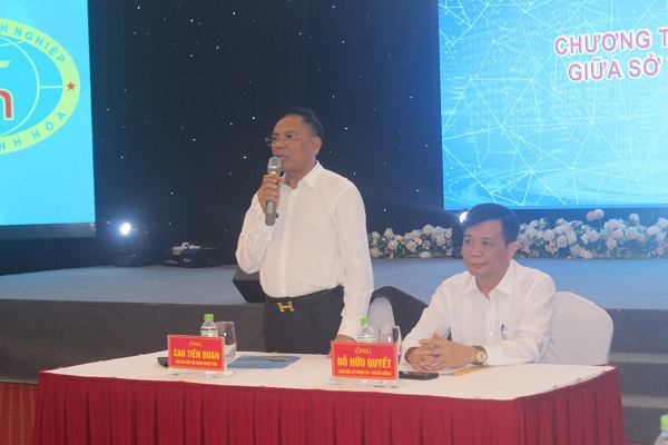 &amp;Ocirc;ng Cao Tiến Đoan, Chủ tịch Hiệp hội Doanh nghiệp tỉnh Thanh H&amp;oacute;a