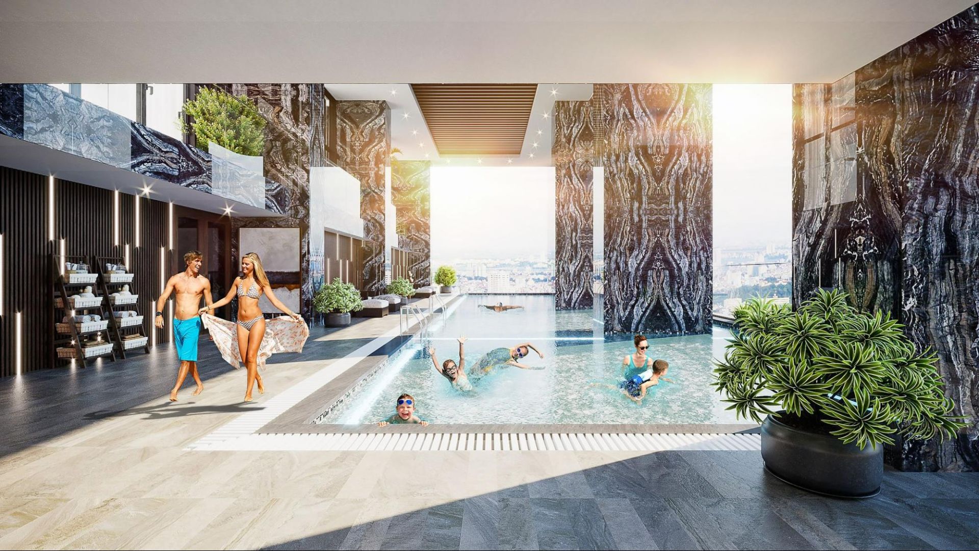 D&amp;agrave;nh ri&amp;ecirc;ng 3 tầng để ph&amp;aacute;t triển tiện &amp;iacute;ch, Sunshine Golden River tối ưu chuẩn sống thượng lưu