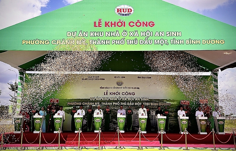 HUD khởi c&amp;ocirc;ng dự &amp;aacute;n NOXH An Sinh tại TP.Thủ Dầu Một - Đ&amp;acirc;y l&amp;agrave; dự &amp;aacute;n thứ năm về NOXH tại B&amp;igrave;nh Dương