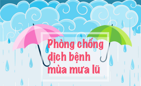 Các biện pháp phòng dịch bệnh trong mùa mưa bão